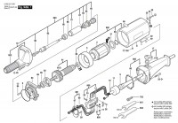 Bosch 0 602 210 002 ---- Hf Straight Grinder Spare Parts